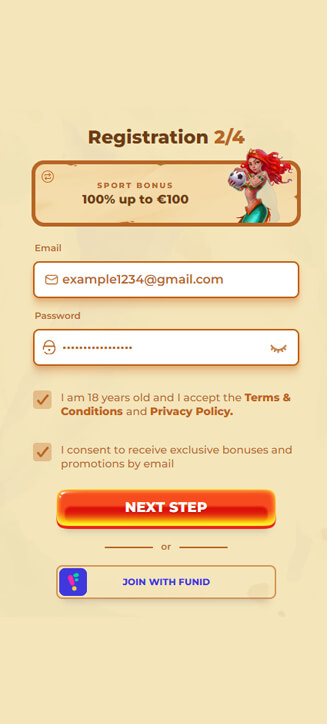 Posido registration process on mobile Posido registration process on mobile